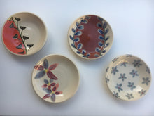 Load image into Gallery viewer, Carved Blue Leaf Large Trinket Bowl