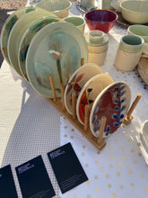 Load image into Gallery viewer, Carved Blue Leaf Large Trinket Bowl
